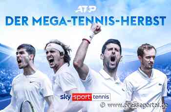 Sky Sport präsentiert Weltklasse-Tennis von der ATP Tour den ganzen Herbst täglich live