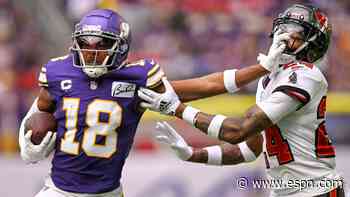 Justin Jefferson, Puka Nacua chase Calvin Johnson's single-season receiving record