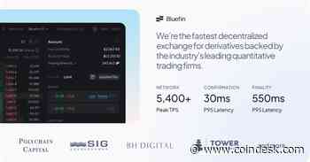 Decentralized Exchange Bluefin’s New Version Goes Live on Sui Network