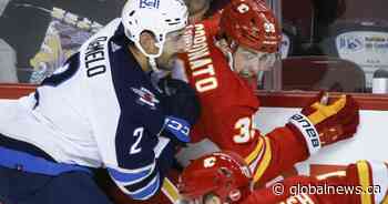 Flames rally from 2-goal deficit to ground Jets 5-4 in pre-season play