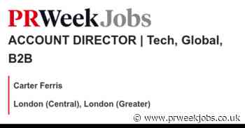 Carter Ferris: ACCOUNT DIRECTOR | Tech, Global, B2B