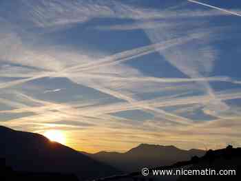 Nuages? Traînées d’avion? Un expert décrypte cet étonnant lever du jour à Roubion