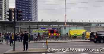 Canning Town tube station re-opens after death on tracks