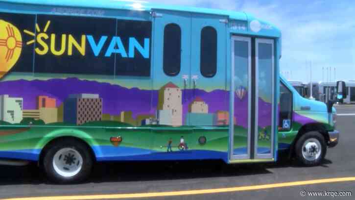 ABQ Ride Sun Van scheduler will be down for upgrades