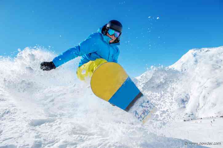 Snowboarder Tests A $15 Snowboard From Target