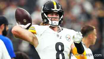 Steelers QB Pickett has bone bruise, will practice