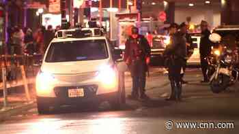 A woman was found trapped under a driverless car. It wasn't the first car to hit her