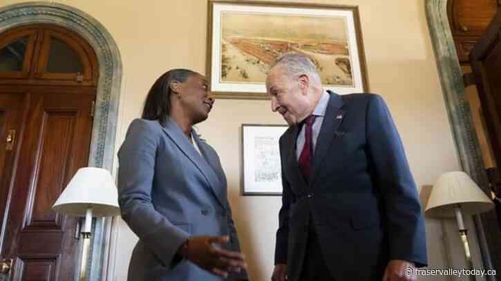 Butler sworn in to replace late California Sen. Feinstein, third Black female senator in US history