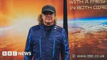 Why a man is taking his old schoolwork into space