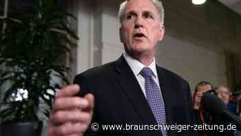 US-Parlament vor historischem Votum über McCarthys Absetzung