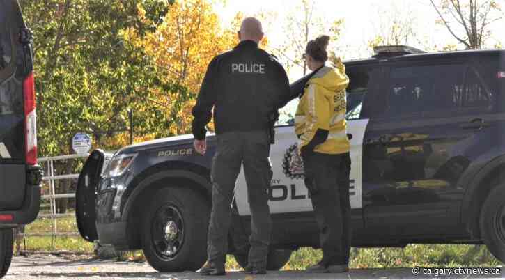 Police search Chestermere property in connection to Calgary homicide