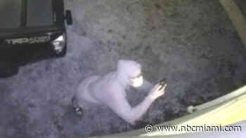 Alleged peeping tom caught on camera looking into Hollywood home arrested: Police