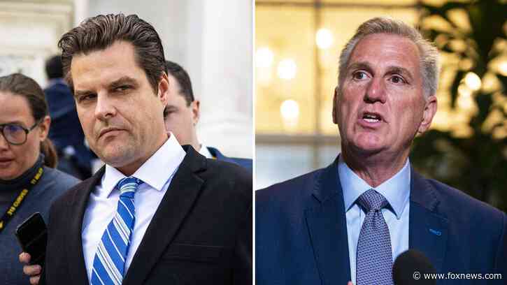 Pro-Trump conservatives rail against Matt Gaetz over push to oust McCarthy: 'Self-destructive'