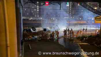 Bus stürzt von Brücke in Venedigs Stadtteil Mestre: 21 Tote