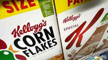 Kellogg's splits into two, changes name and watches shares fall. But Aussies may not see a difference