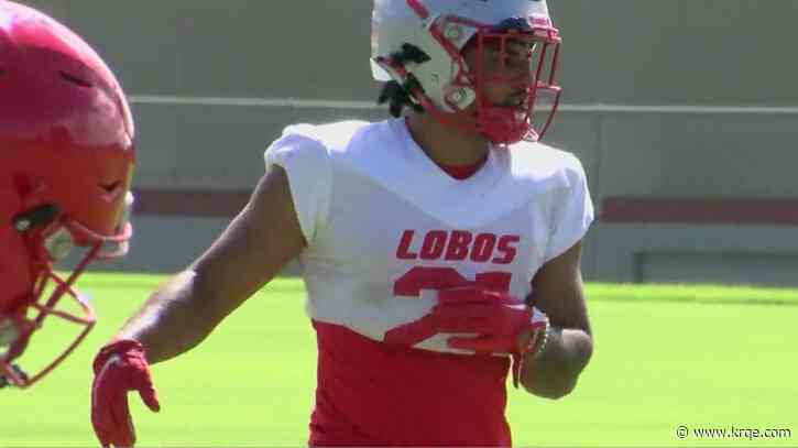 UNM running back Dorian Lewis is out for the season