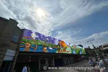 200ft banner showing culture of Accrington to be installed