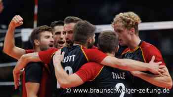 Volleyballer schaffen wichtigen Sieg in Olympia-Quali
