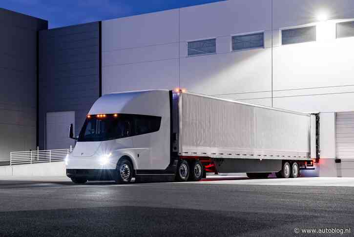 Jay Leno onder de indruk van Tesla Semi