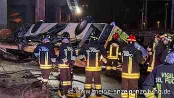 Busunglück in Italien: Deutsche wohl unter den 21 Todesopfern – erste Details vom Unglücksort