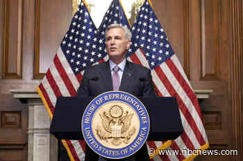 Kevin McCarthy says he won't run again for House speaker