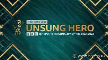 BBC Sports Personality of the Year Unsung Hero 2023 - make your nomination