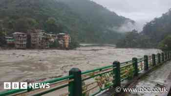Sikkim cloud burst: At least 23 Indian troops missing after flash floods