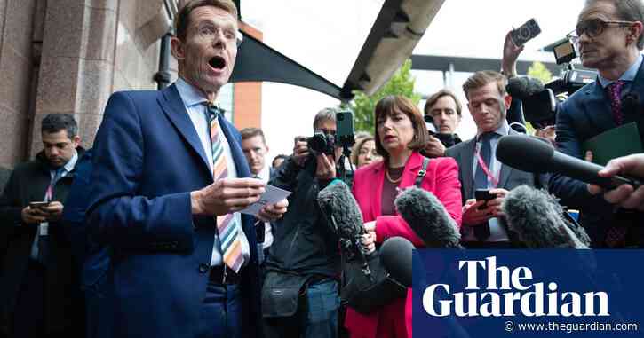 Tory mayor Andy Street ‘considering quitting’ over Rishi Sunak HS2 U-turn