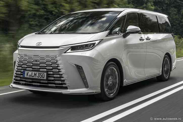 Luxueuze MPV van Lexus: niet naar Nederland, wel voor Europa