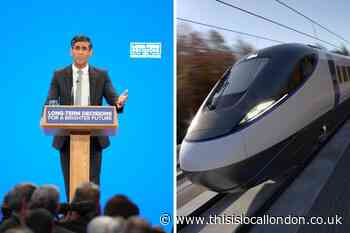 HS2 will end at Euston says Prime Minister Rishi Sunak