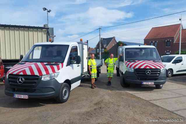 Nieuwe voertuigen en onkruidbranders voor technische dienst