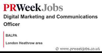 BALPA: Digital Marketing and Communications Officer