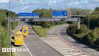M49 Bristol crash: Driver of broken-down vehicle dies