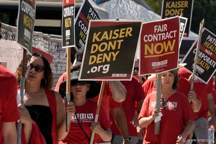 Thousands of US health care workers go on strike in multiple states over wages and staff shortages