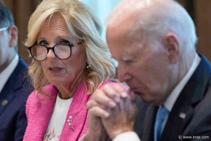 Jill Biden urges women to get mammograms or other cancer exams during Breast Cancer Awareness Month