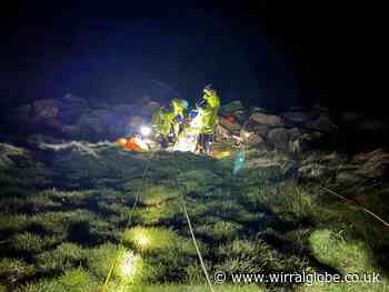 Wirral Coastguard Rescue Team test skills in exercise