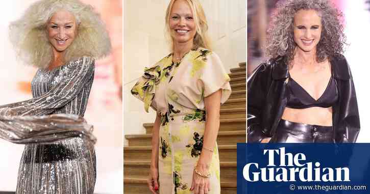 Makeup is out, grey hair is in: the week it became cool for women to look their age