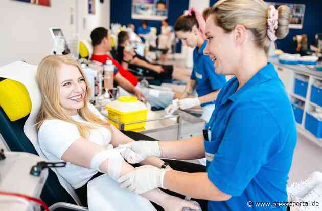 11. Internationale Woche der Plasmaspende vom 2. bis 6. Oktober 2023 / "Plasma verbindet uns" / Infotage in den Spendezentren