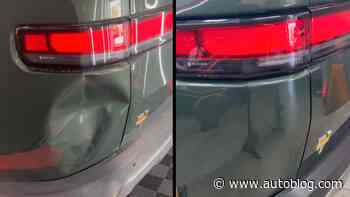 Rivian R1T fender benders can turn into $40K repair bills
