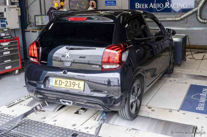 Peugeot 108 1.2 GT-Line (2016) - Op de rollenbank