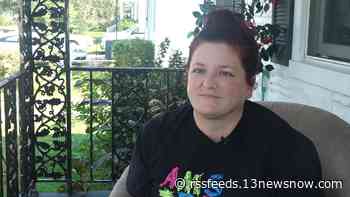 Domestic violence stabbing survivor speaks out, months after attack