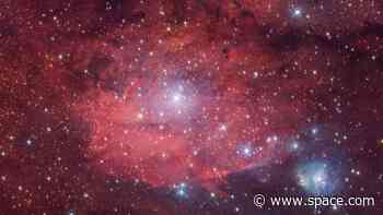 Rosy red nebula glows in gorgeous new European Southern Observatory photo