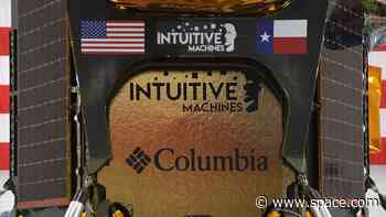 Up close with Intuitive Machine's Nova-C lunar lander before it leaves for the moon