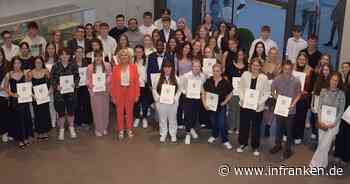 Landkreis Kitzingen: Beste Abschlussschüler ausgezeichnet - "Ihnen stehen alle Türen offen"