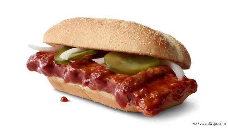 McDonald's bringing back the McRib after 2022's 'Farewell Tour'