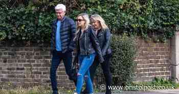 Phillip Schofield spotted with wife and daughter as they reunite