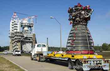 Tweaked Space Shuttle Main Engine gets ready for final testing