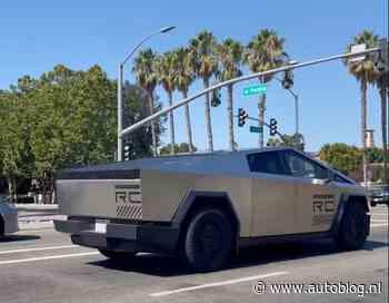 Video: Tesla Cybertruck doet stoplichtsprintje