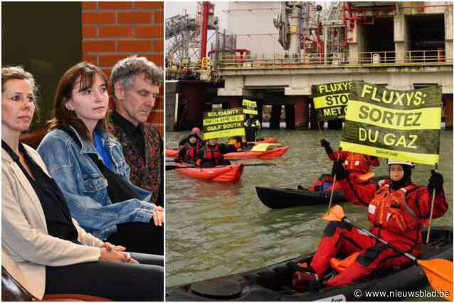 Greenpeace-activisten riskeren zes maanden cel voor bezetting gasterminal Fluxys: “Deze helden verdienen een applaus”