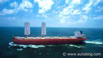 Shipping giants turn to wind to cut emissions and fuel use